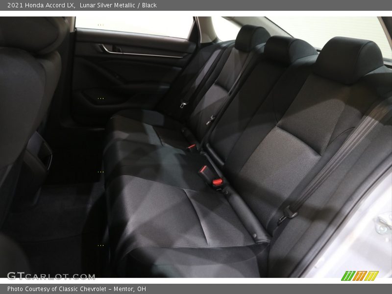 Lunar Silver Metallic / Black 2021 Honda Accord LX