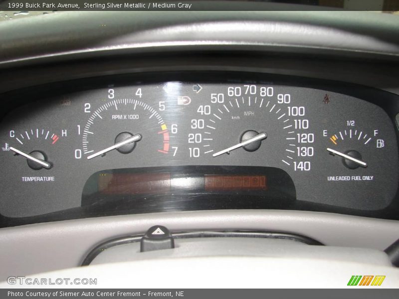 Sterling Silver Metallic / Medium Gray 1999 Buick Park Avenue