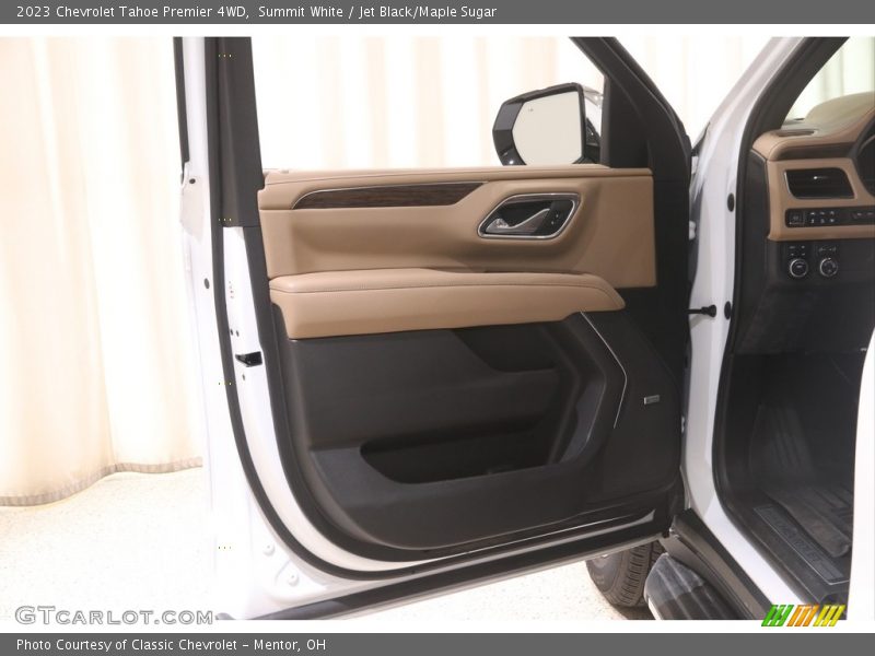 Summit White / Jet Black/Maple Sugar 2023 Chevrolet Tahoe Premier 4WD