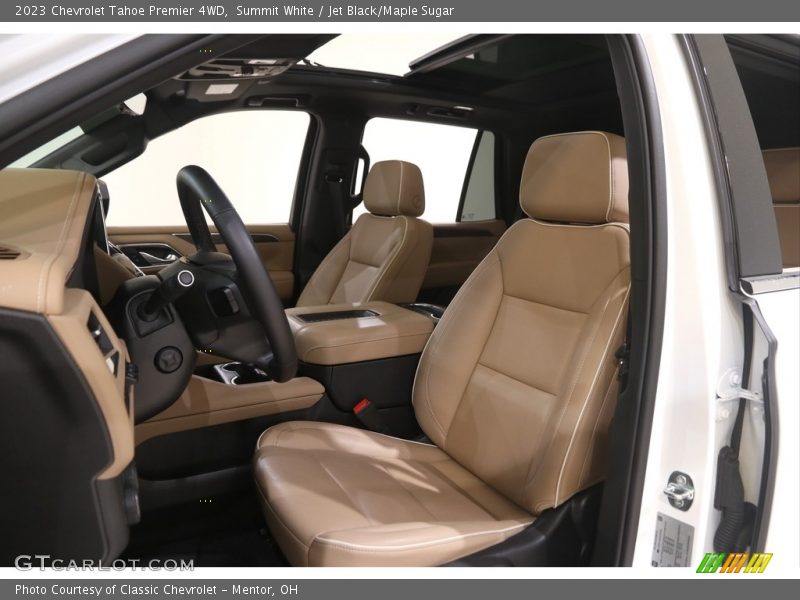 Summit White / Jet Black/Maple Sugar 2023 Chevrolet Tahoe Premier 4WD