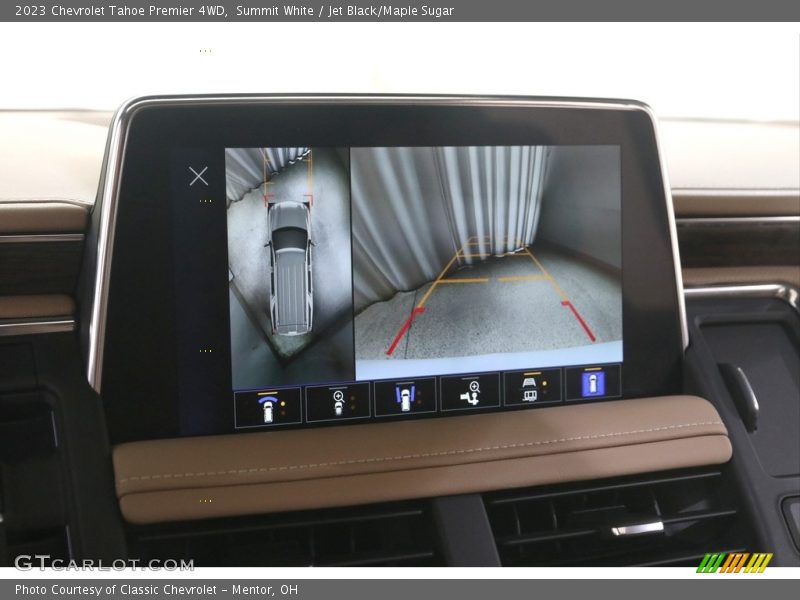 Summit White / Jet Black/Maple Sugar 2023 Chevrolet Tahoe Premier 4WD