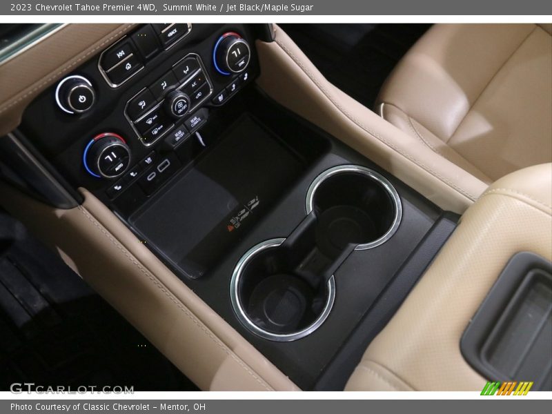 Summit White / Jet Black/Maple Sugar 2023 Chevrolet Tahoe Premier 4WD