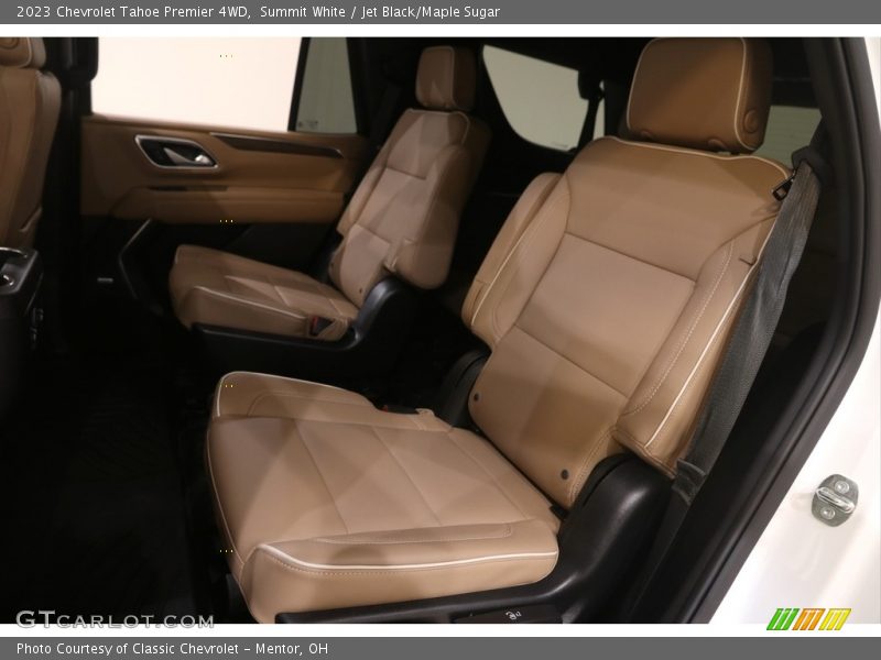 Summit White / Jet Black/Maple Sugar 2023 Chevrolet Tahoe Premier 4WD