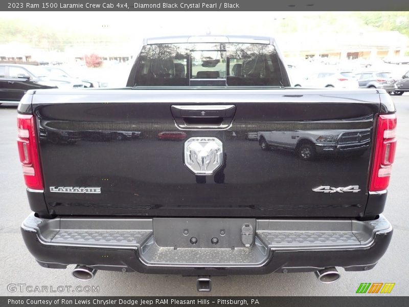 Diamond Black Crystal Pearl / Black 2023 Ram 1500 Laramie Crew Cab 4x4