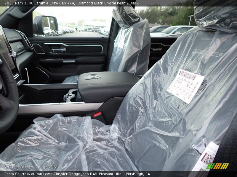 Diamond Black Crystal Pearl / Black 2023 Ram 1500 Laramie Crew Cab 4x4