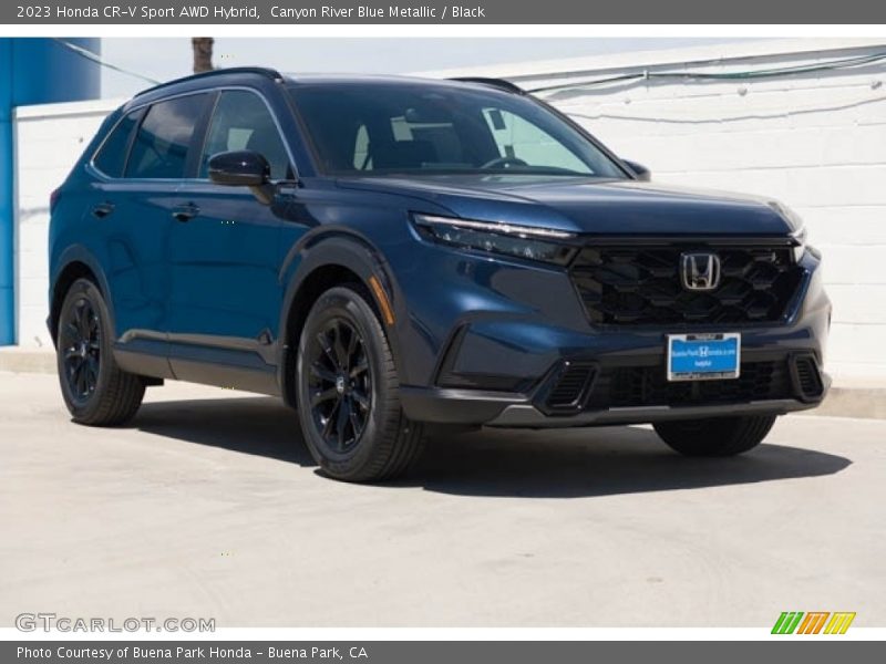 Front 3/4 View of 2023 CR-V Sport AWD Hybrid