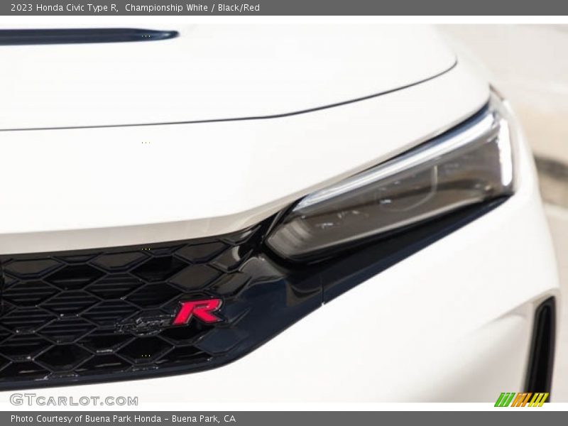 Championship White / Black/Red 2023 Honda Civic Type R