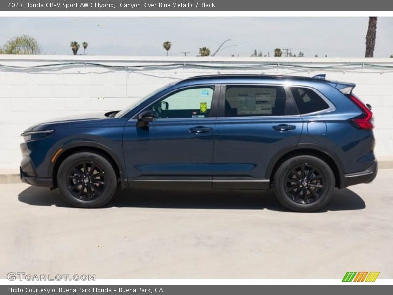  2023 CR-V Sport AWD Hybrid Canyon River Blue Metallic