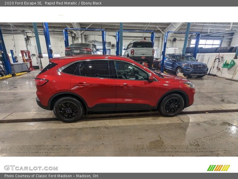 Rapid Red Metallic / Ebony Black 2020 Ford Escape SE
