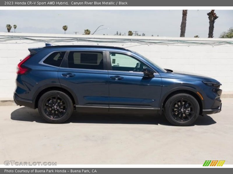  2023 CR-V Sport AWD Hybrid Canyon River Blue Metallic
