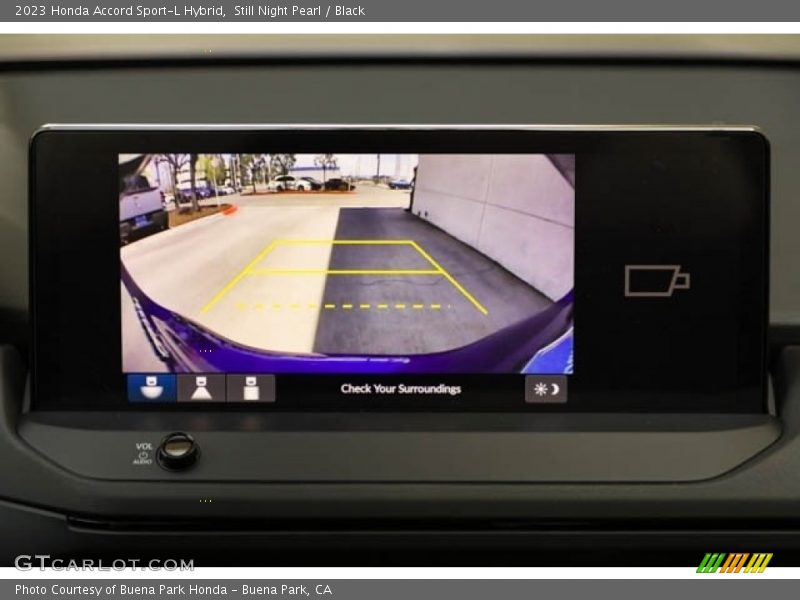 Still Night Pearl / Black 2023 Honda Accord Sport-L Hybrid