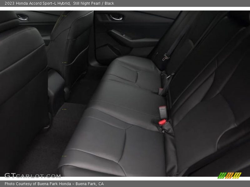 Rear Seat of 2023 Accord Sport-L Hybrid