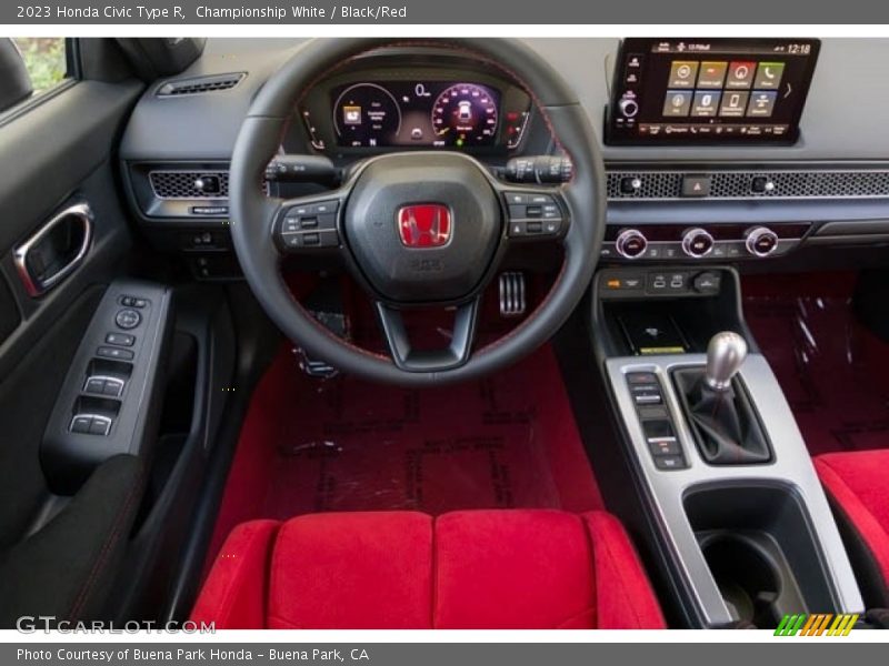 Dashboard of 2023 Civic Type R