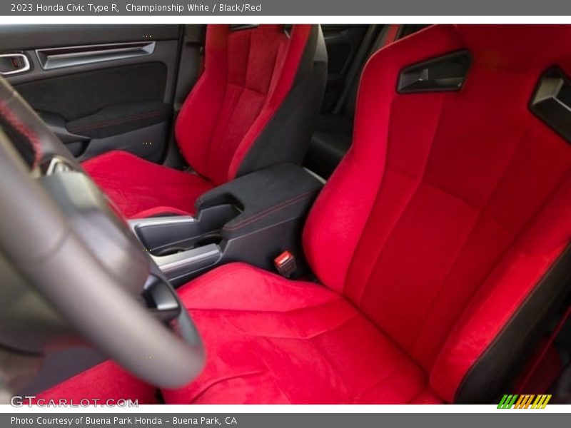 Front Seat of 2023 Civic Type R