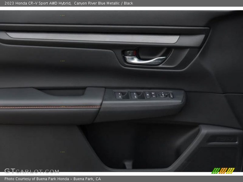 Canyon River Blue Metallic / Black 2023 Honda CR-V Sport AWD Hybrid
