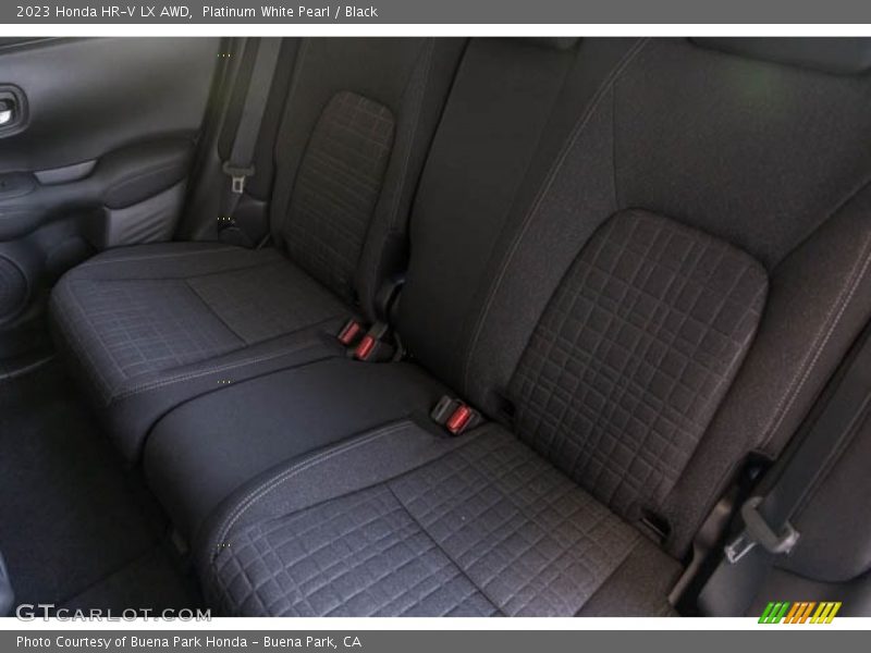 Platinum White Pearl / Black 2023 Honda HR-V LX AWD