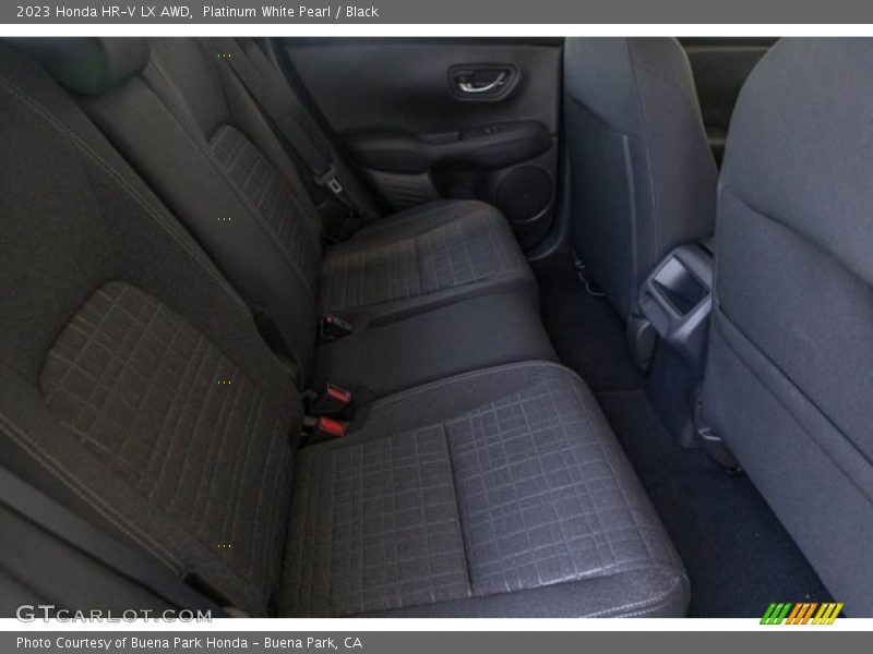 Platinum White Pearl / Black 2023 Honda HR-V LX AWD