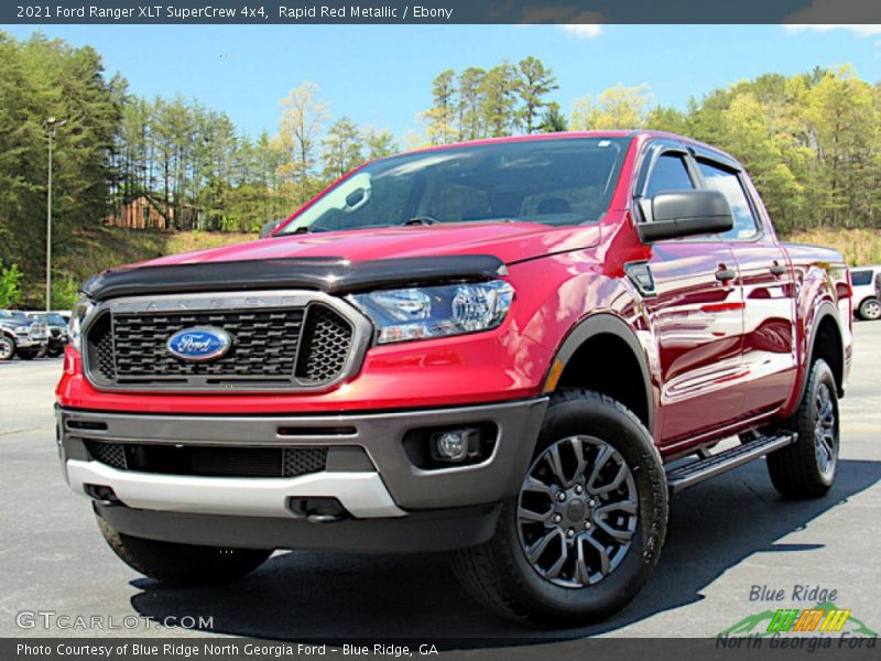 Rapid Red Metallic / Ebony 2021 Ford Ranger XLT SuperCrew 4x4