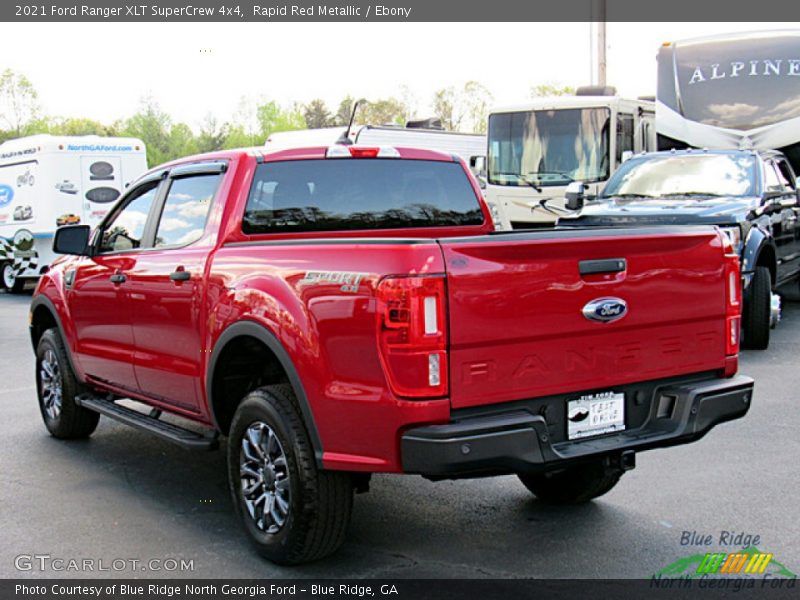 Rapid Red Metallic / Ebony 2021 Ford Ranger XLT SuperCrew 4x4