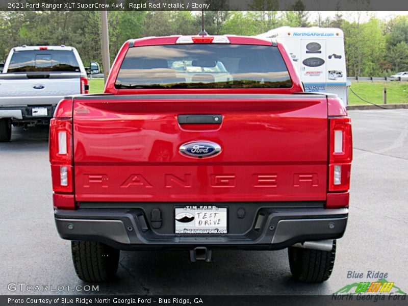 Rapid Red Metallic / Ebony 2021 Ford Ranger XLT SuperCrew 4x4