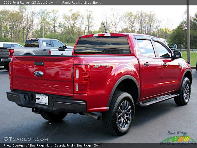 Rapid Red Metallic / Ebony 2021 Ford Ranger XLT SuperCrew 4x4