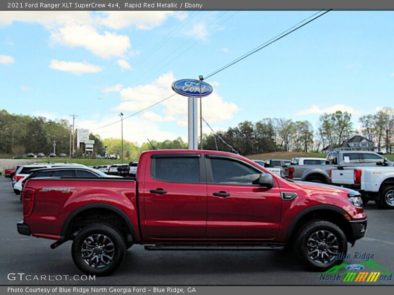 Rapid Red Metallic / Ebony 2021 Ford Ranger XLT SuperCrew 4x4