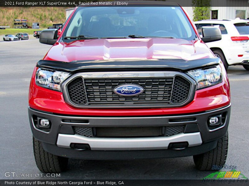 Rapid Red Metallic / Ebony 2021 Ford Ranger XLT SuperCrew 4x4