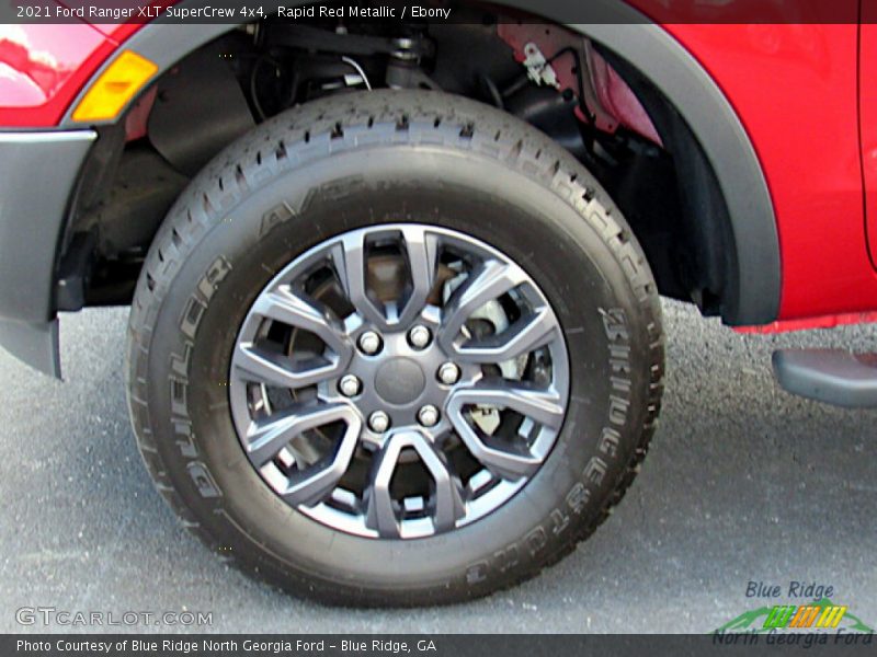 Rapid Red Metallic / Ebony 2021 Ford Ranger XLT SuperCrew 4x4