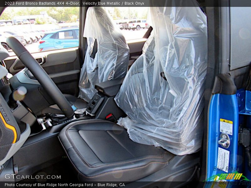 Front Seat of 2023 Bronco Badlands 4X4 4-Door