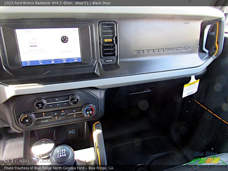 Dashboard of 2023 Bronco Badlands 4X4 2-Door