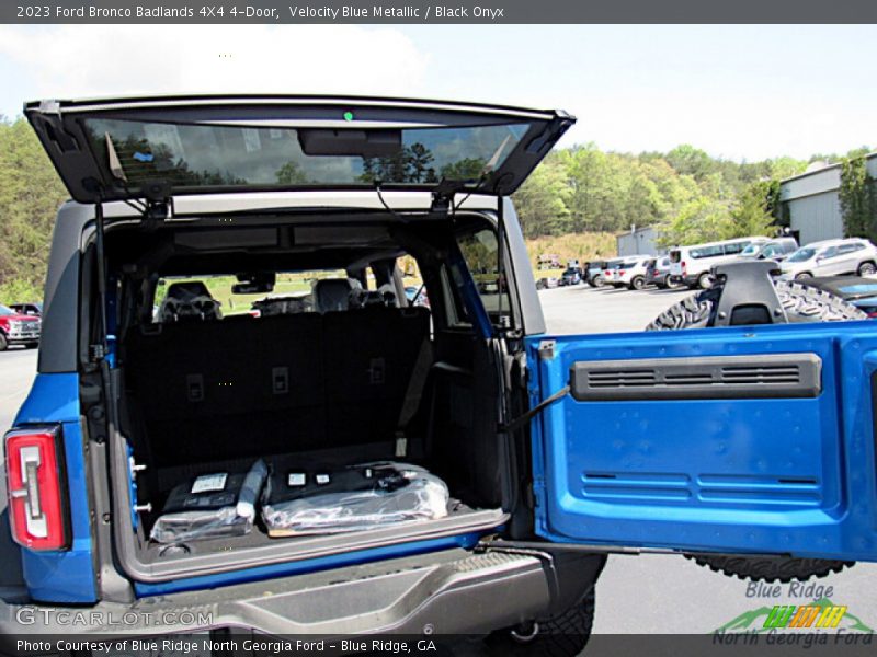 Velocity Blue Metallic / Black Onyx 2023 Ford Bronco Badlands 4X4 4-Door