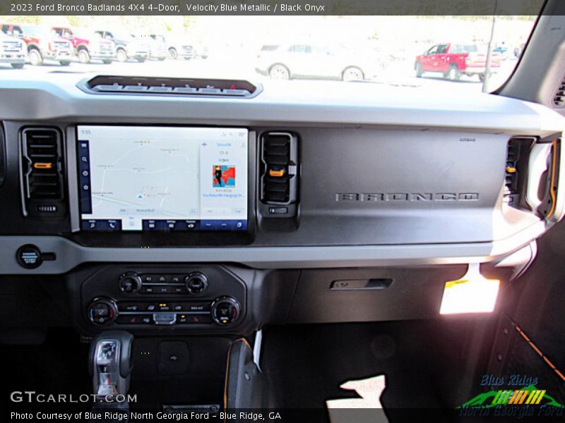 Dashboard of 2023 Bronco Badlands 4X4 4-Door