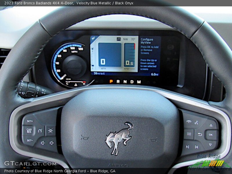  2023 Bronco Badlands 4X4 4-Door Steering Wheel