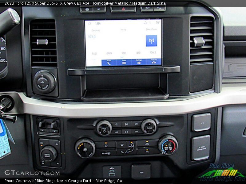 Iconic Silver Metallic / Medium Dark Slate 2023 Ford F250 Super Duty STX Crew Cab 4x4
