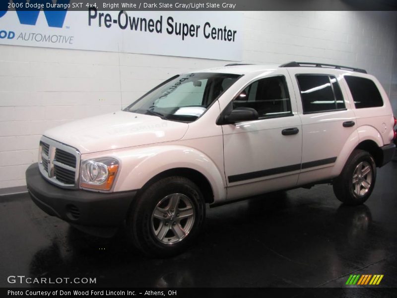 Bright White / Dark Slate Gray/Light Slate Gray 2006 Dodge Durango SXT 4x4