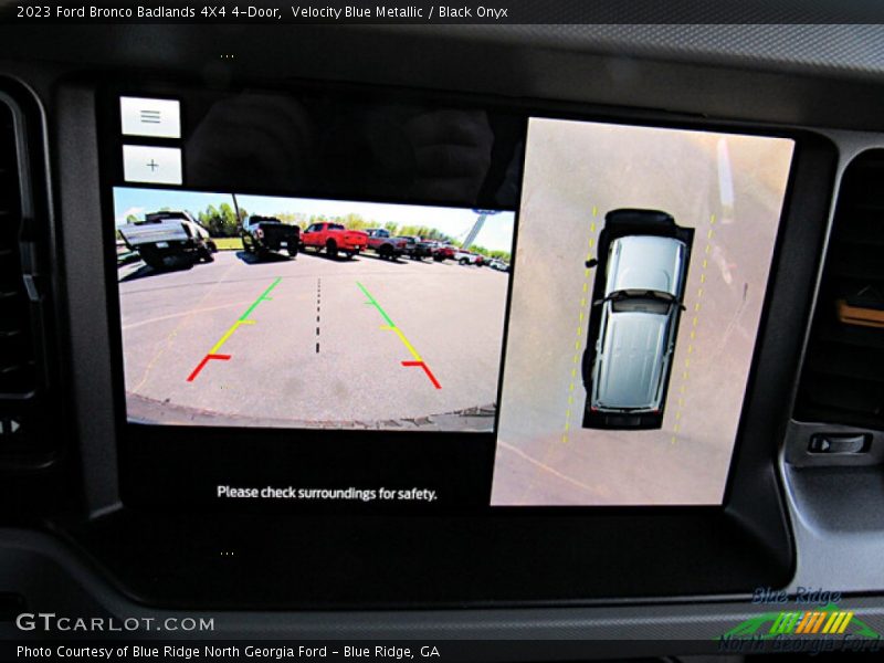 Velocity Blue Metallic / Black Onyx 2023 Ford Bronco Badlands 4X4 4-Door
