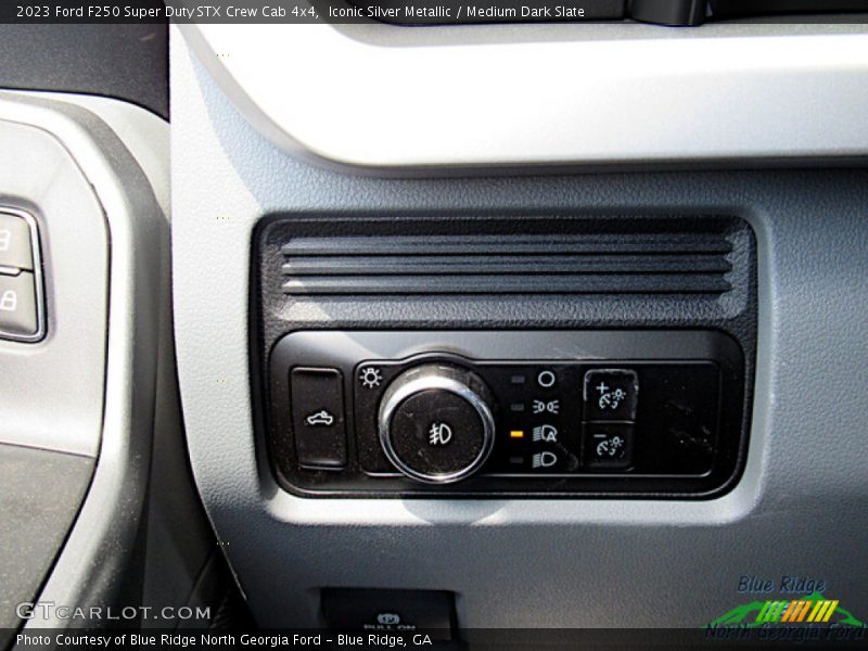 Controls of 2023 F250 Super Duty STX Crew Cab 4x4