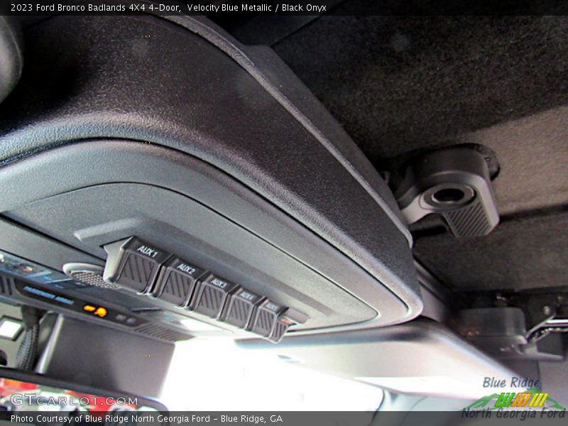 Velocity Blue Metallic / Black Onyx 2023 Ford Bronco Badlands 4X4 4-Door