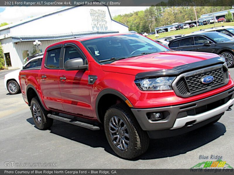 Rapid Red Metallic / Ebony 2021 Ford Ranger XLT SuperCrew 4x4