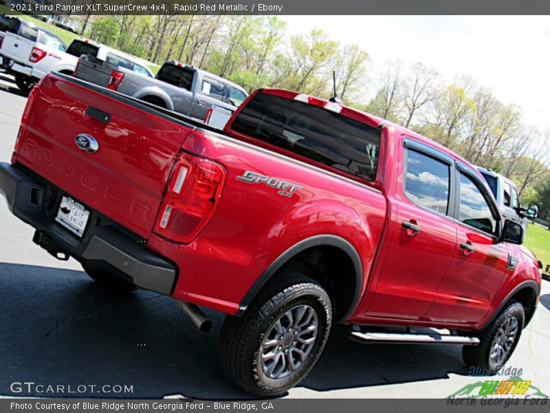 Rapid Red Metallic / Ebony 2021 Ford Ranger XLT SuperCrew 4x4
