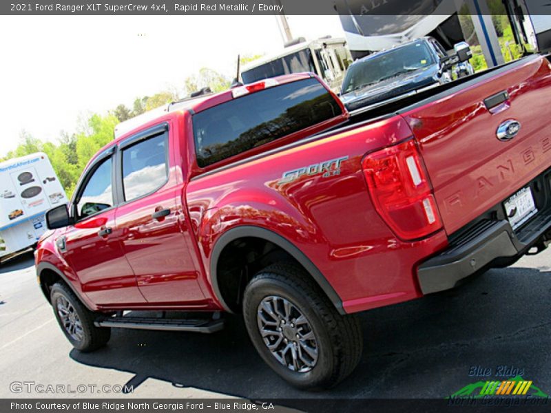 Rapid Red Metallic / Ebony 2021 Ford Ranger XLT SuperCrew 4x4