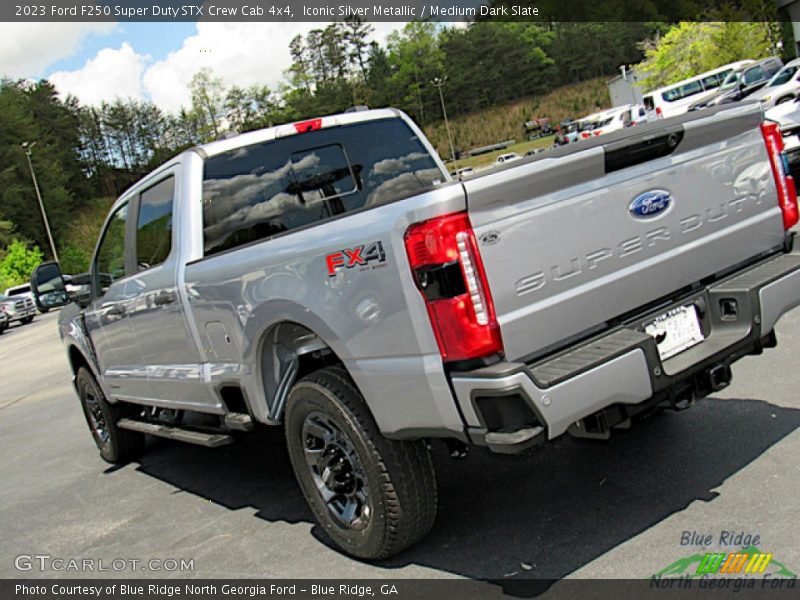 Iconic Silver Metallic / Medium Dark Slate 2023 Ford F250 Super Duty STX Crew Cab 4x4