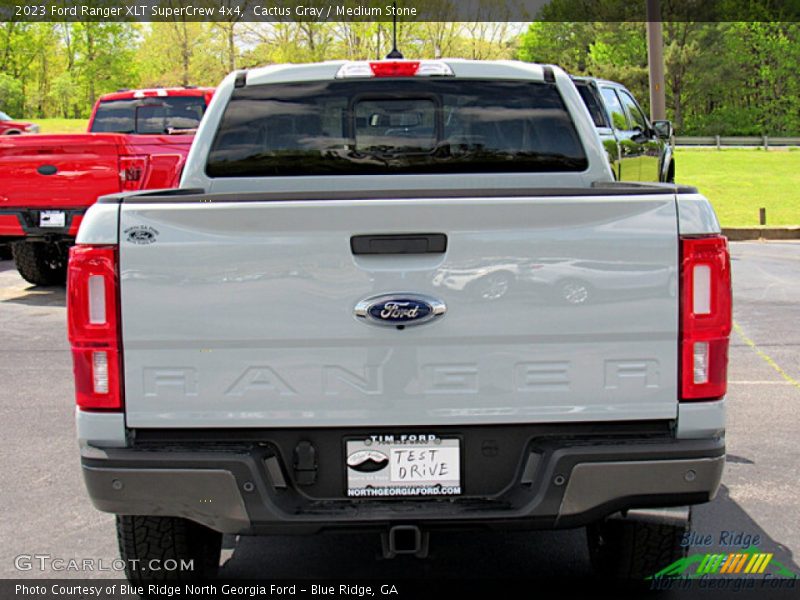 Cactus Gray / Medium Stone 2023 Ford Ranger XLT SuperCrew 4x4
