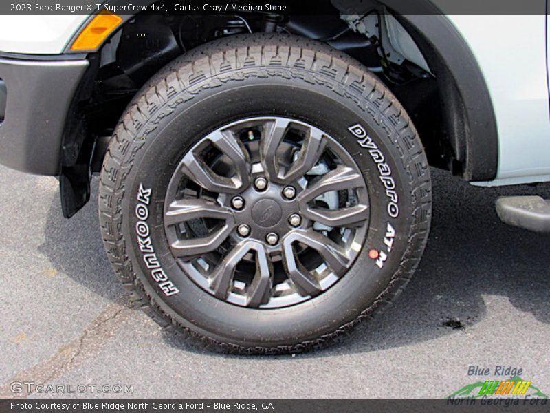 Cactus Gray / Medium Stone 2023 Ford Ranger XLT SuperCrew 4x4