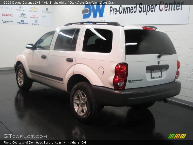 Bright White / Dark Slate Gray/Light Slate Gray 2006 Dodge Durango SXT 4x4