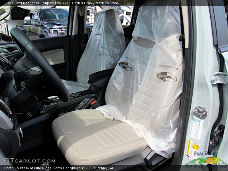 Cactus Gray / Medium Stone 2023 Ford Ranger XLT SuperCrew 4x4