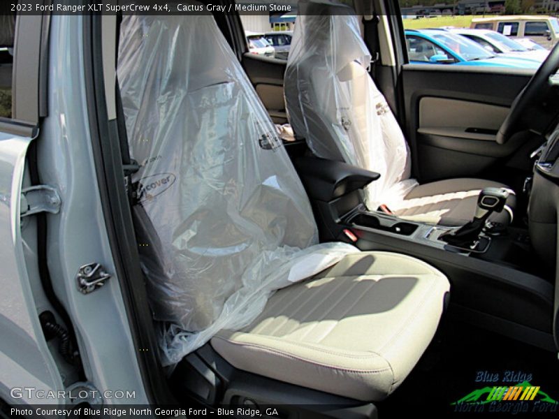Cactus Gray / Medium Stone 2023 Ford Ranger XLT SuperCrew 4x4