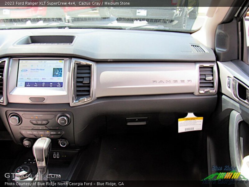 Cactus Gray / Medium Stone 2023 Ford Ranger XLT SuperCrew 4x4