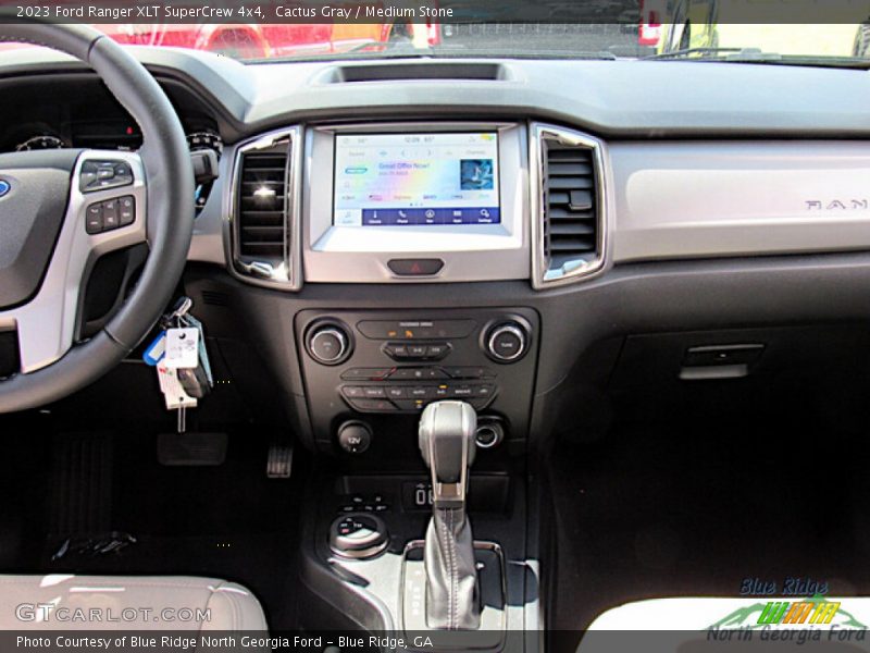 Cactus Gray / Medium Stone 2023 Ford Ranger XLT SuperCrew 4x4