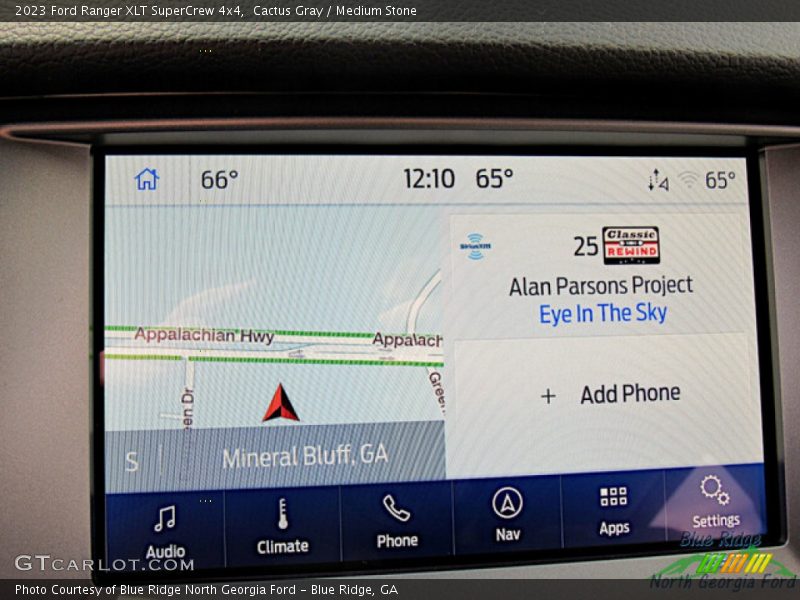 Cactus Gray / Medium Stone 2023 Ford Ranger XLT SuperCrew 4x4